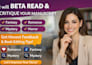 beta read, romance beta reader, beta reader fantasy, horror, mystery beta reader